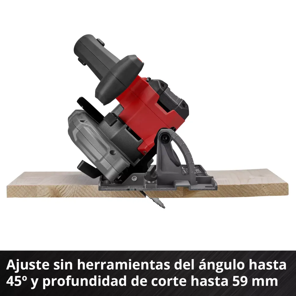 PROFESSIONAL Sierra Circular Inalámbrica EINHELL TP-CS 18/165 Li BL