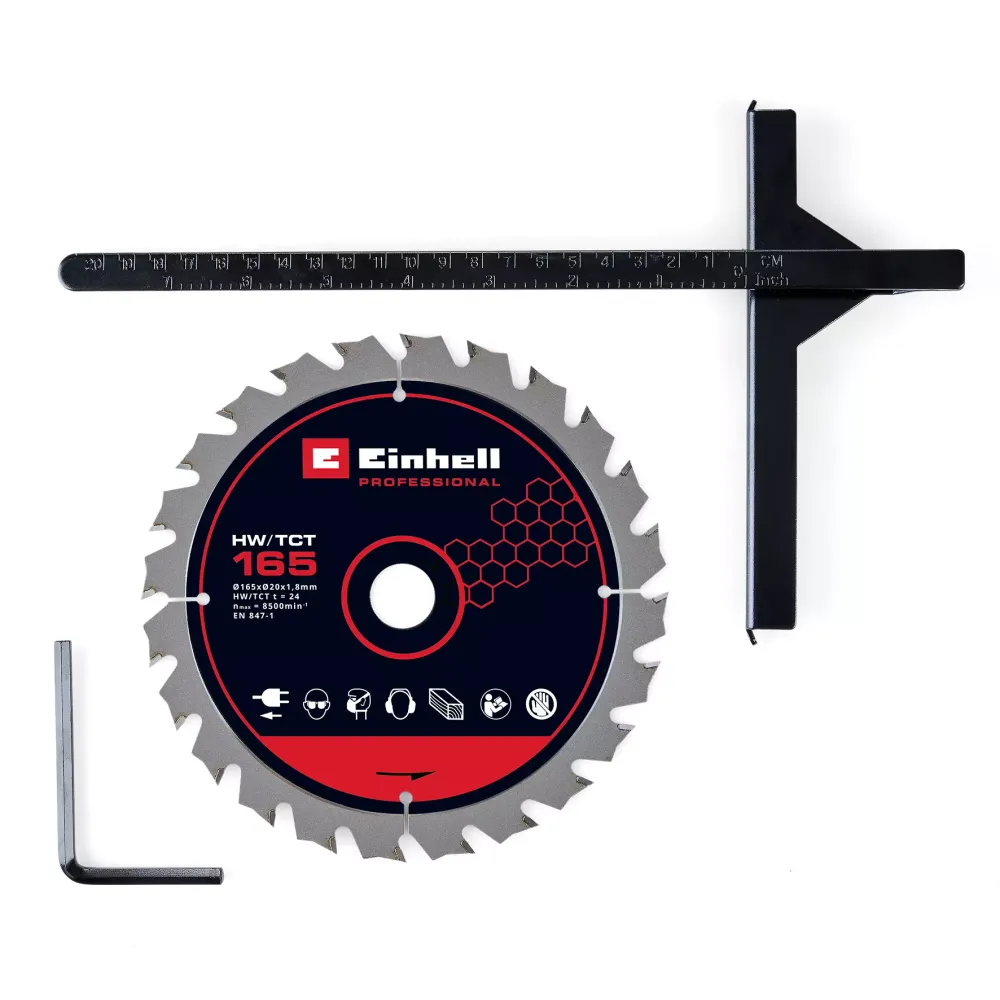 PROFESSIONAL Sierra Circular Inalámbrica EINHELL TP-CS 18/165 Li BL