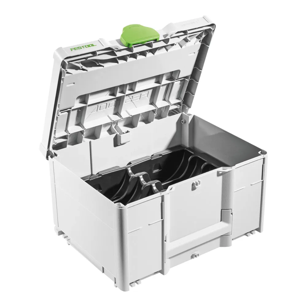 Festool SYS-STF D150 Maletín para herramientas Systainer 396 x 296 x 237 mm ( 576785 ) + inserto para discos de lijado
