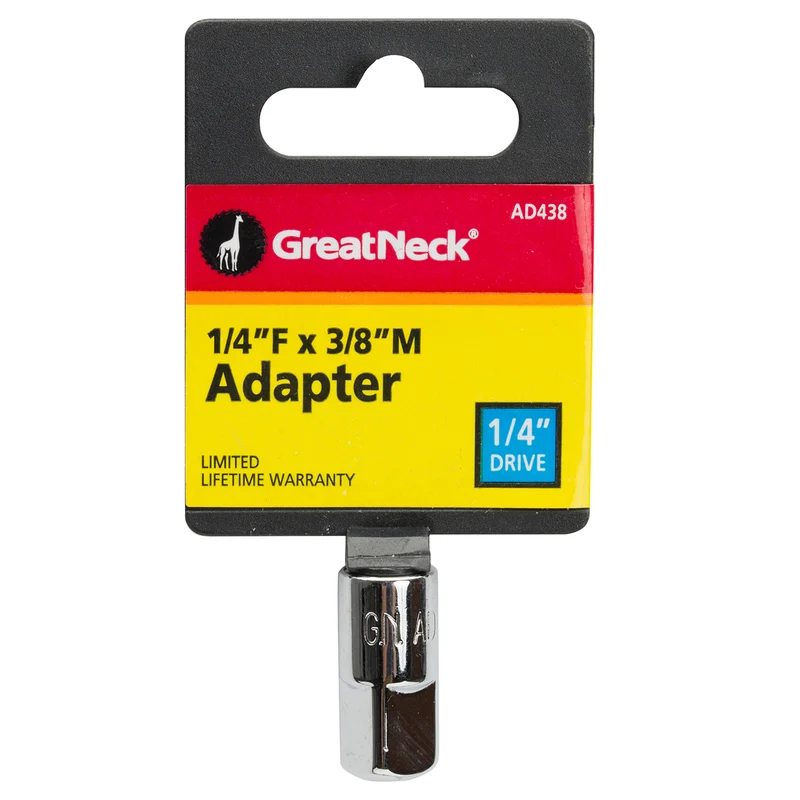 ENCHUFE PLATA 1/4"DR Great Neck
