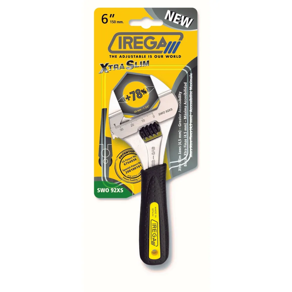 (305117) LLAVE AJUST. ERGOTOP EXTRA DELGADA SWO92XS/CBE 6 PLG IREGA