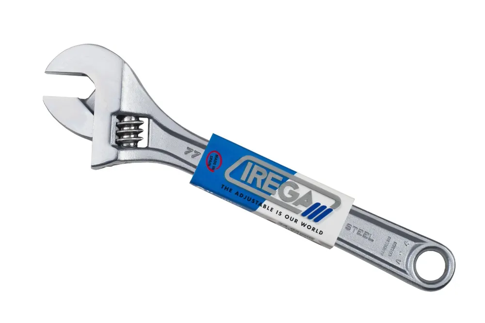 (77-15C) LLAVE AJUSTABLE CROM. 15 PLG IREGA