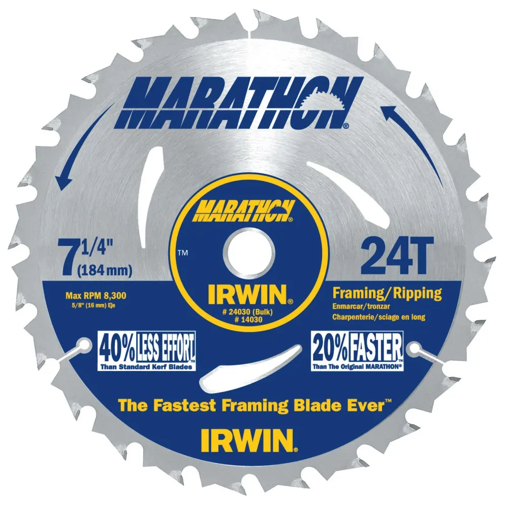 HOJA DE SIERRA CRB 7-1/4" 18T Irwin