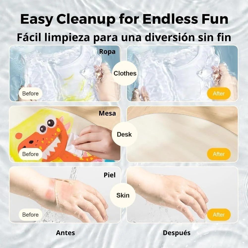 30 Témperas sólidas secado ¡ultra rápido! JAR MELO