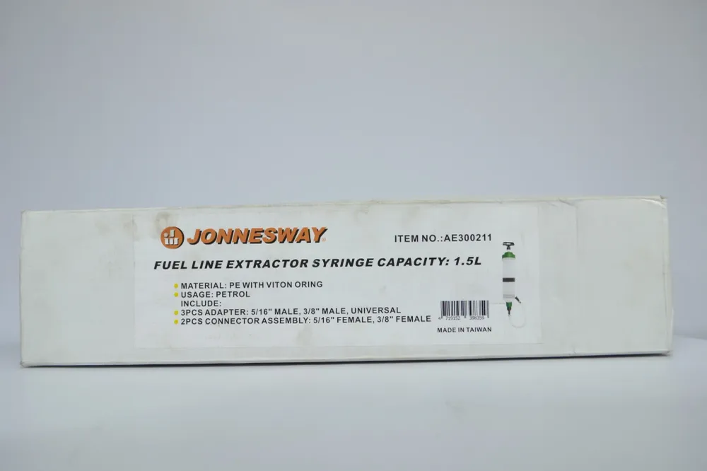 EXTRACTOR PARA COMBUSTIBLE DE LINEAS DE COMBUSTIBLE JONNESWAY