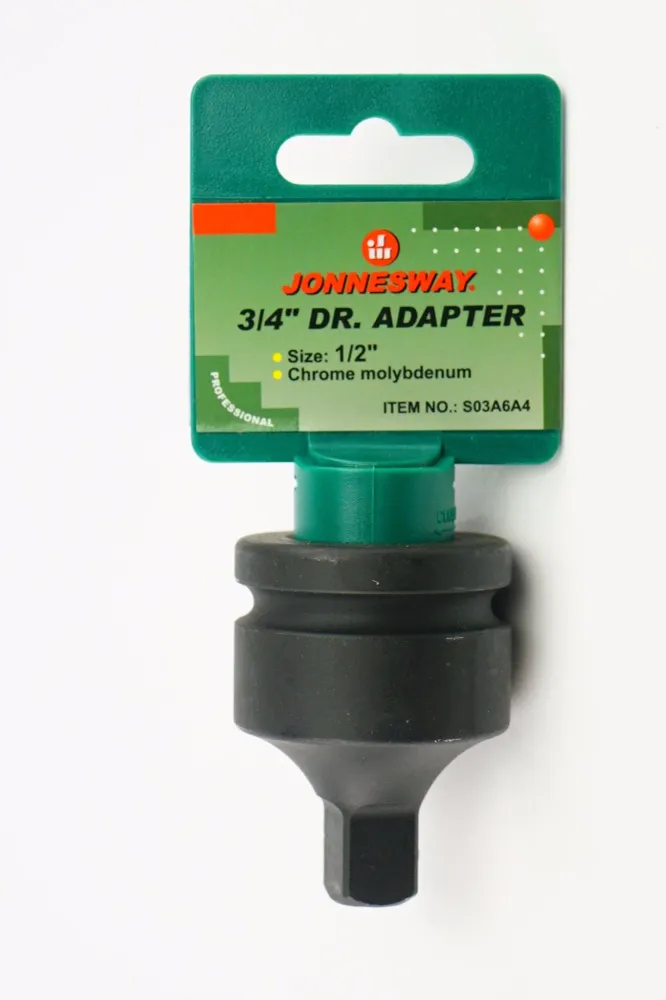 REDUCCION DE IMPACTO HEMBRA 3/4" - MACHO 1/2" - MACHO 1/2" JONNESWAY