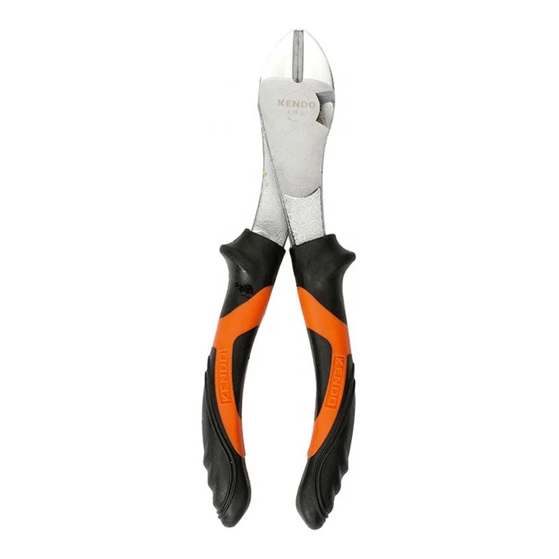Alicate Corte Diagonal Kendo Reforzado 160 Mm Cromo Vanadio