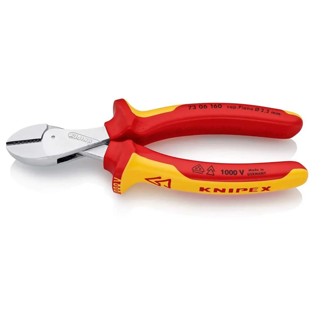(7306160) PINZA AISLADA CORTE DIAGONAL X-CUT KNIPEX