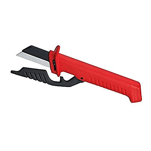 Knipex 98 56 - Cuchillo aislado VDE para cable Knipex 190 mm.