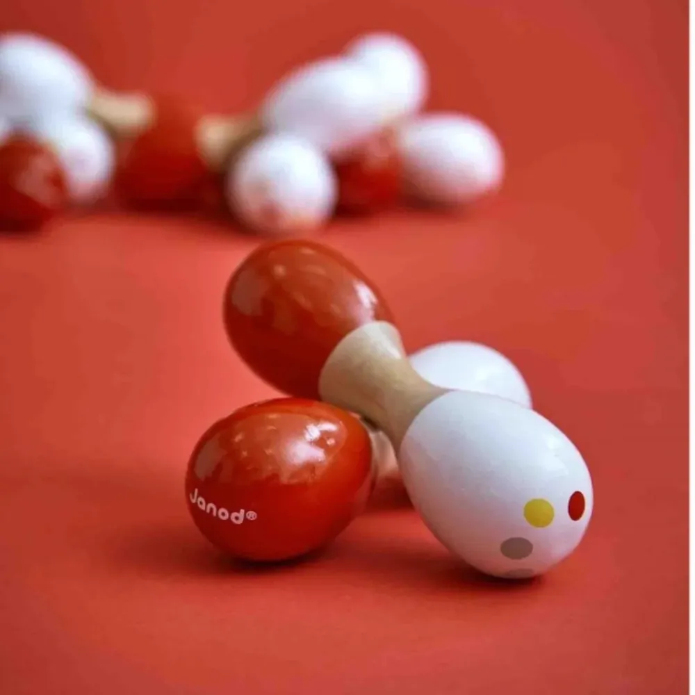 Maraca doble La Chata Merengüela