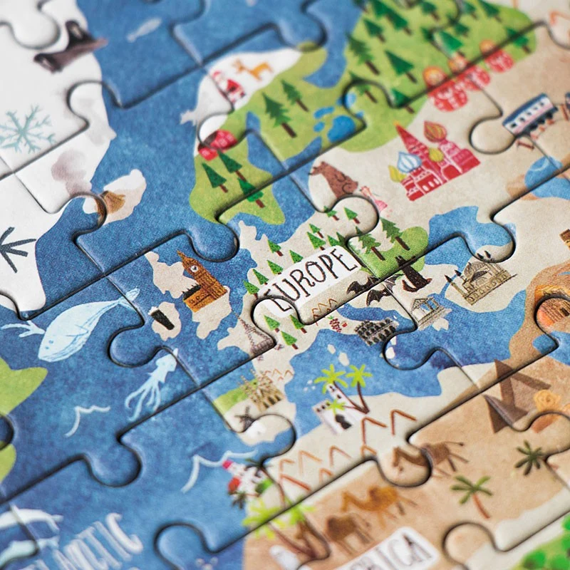 Puzzle pocket: discover world Londji