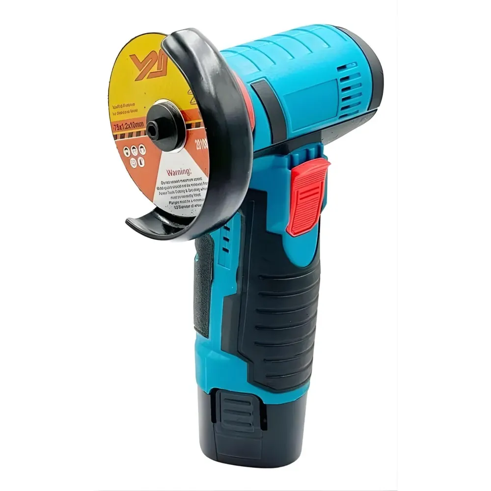 Mini Amoladora Angular Inalámbrica 2 Baterías 12 Watt