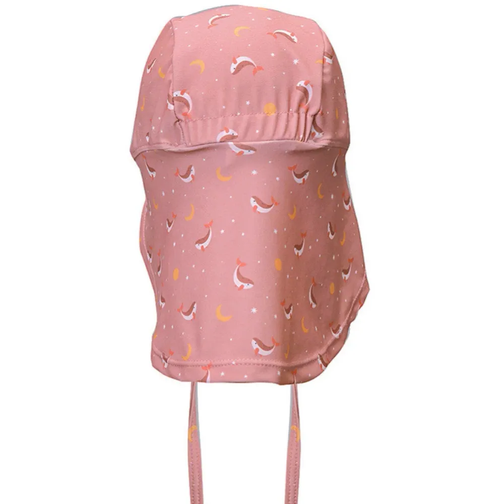 Gorro playa para bebé · whale pink MONNËKA