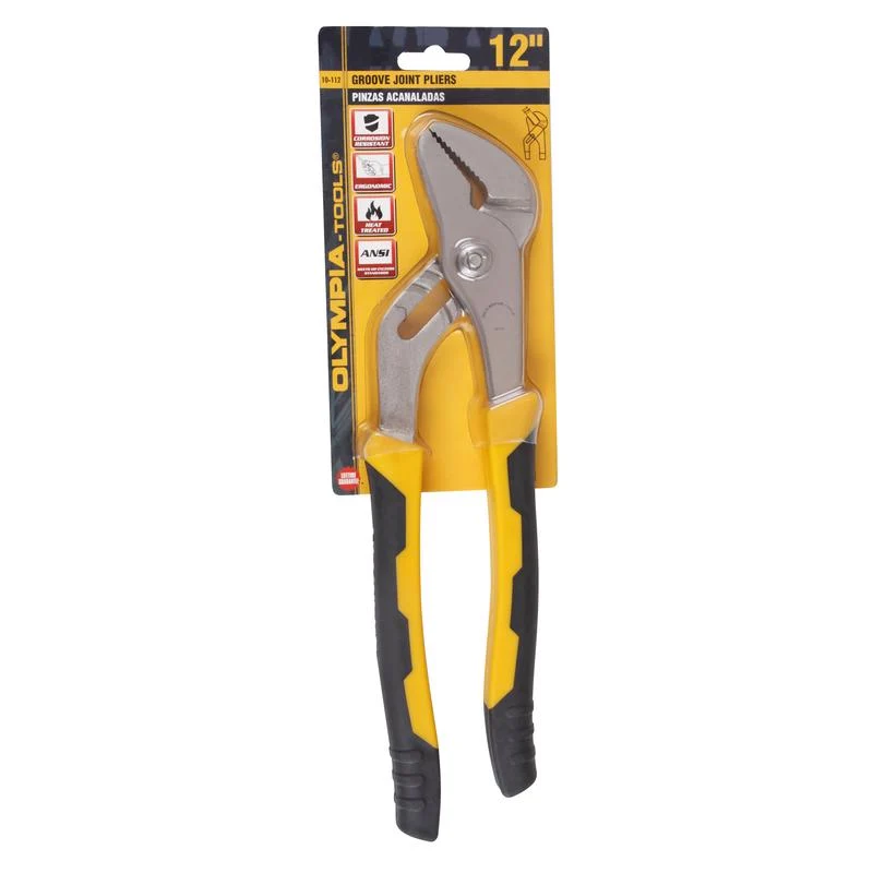 ALICATE DE JUNTA DE RANURA DE 12" DE L Olympia Tools