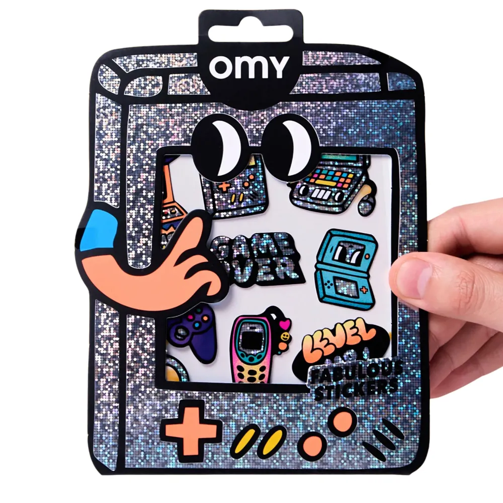 Sticker big OMY · game boy