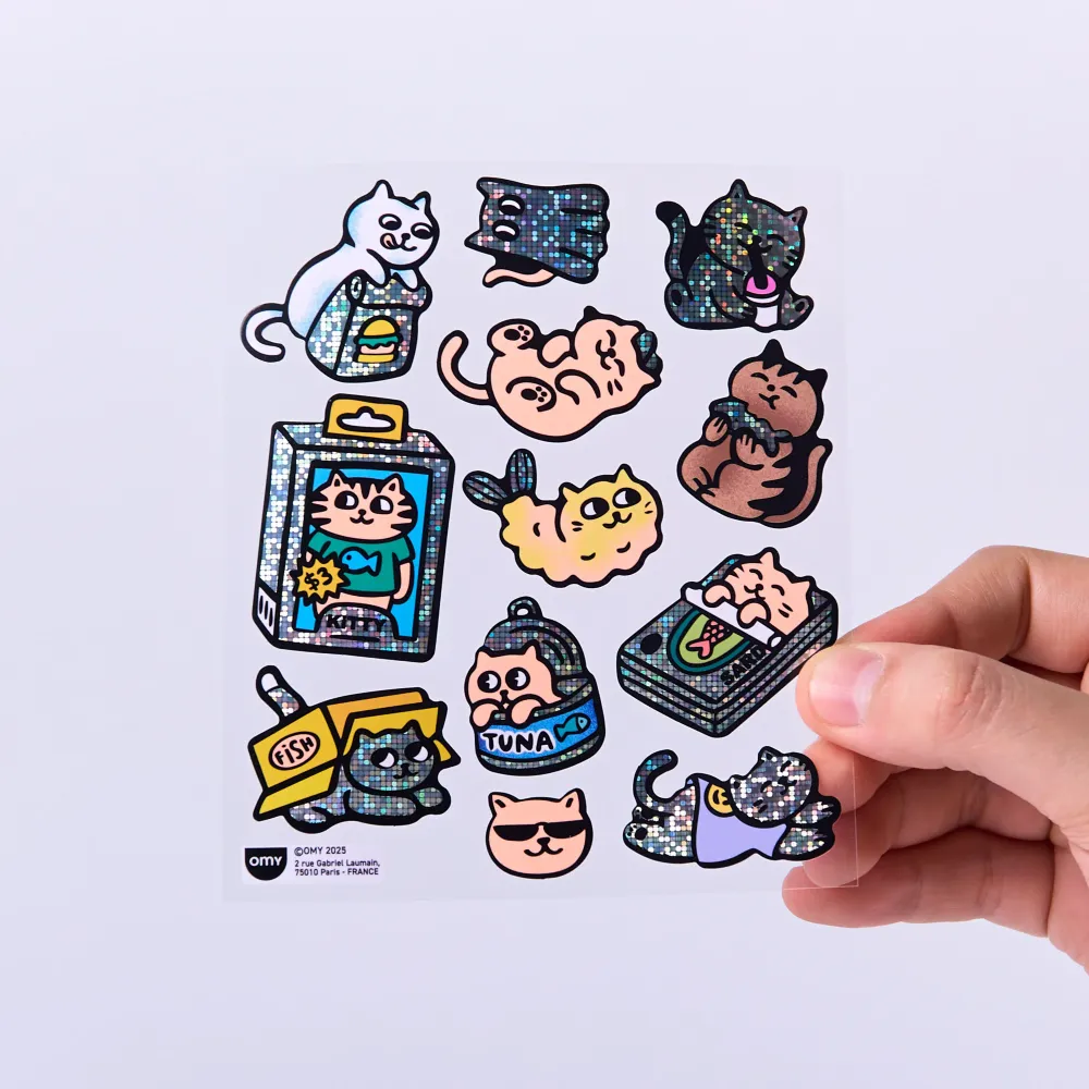 Stickers big OMY · kitty
