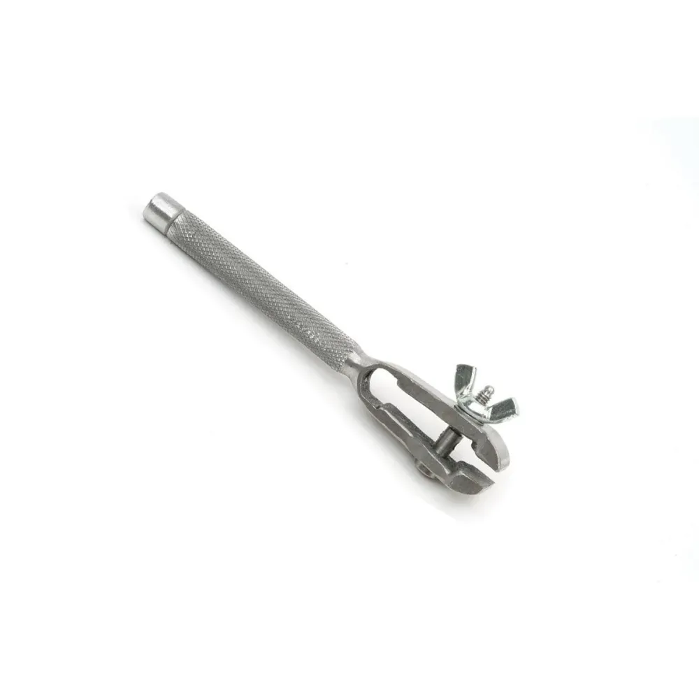 Tornillo de banco manual con tuerca de mariposa Ancho de mordaza de 5/8" Otto Frei