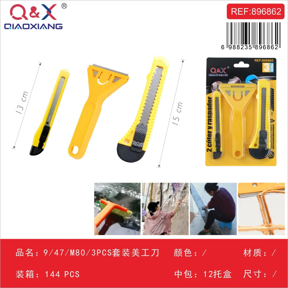 Set cúter 9/47/M80 3 pcs Q&X