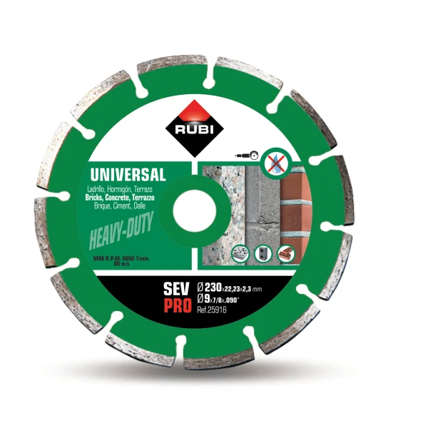 Disco diamante SEV 230MM PRO Rubi