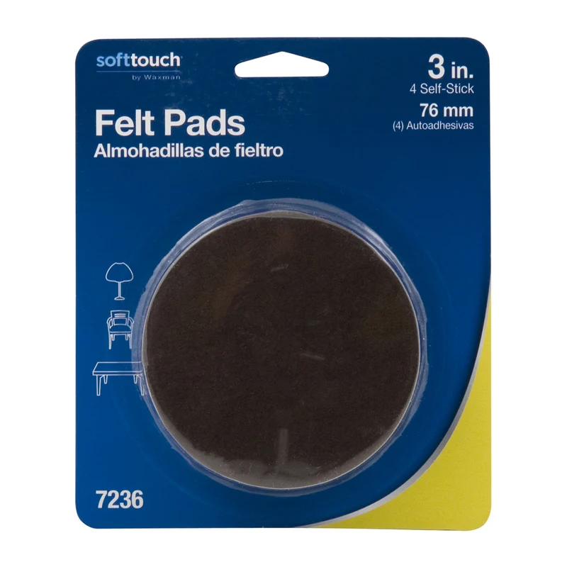 ALMOHADILLAS DE FIELTRO DE 3" Softtouch
