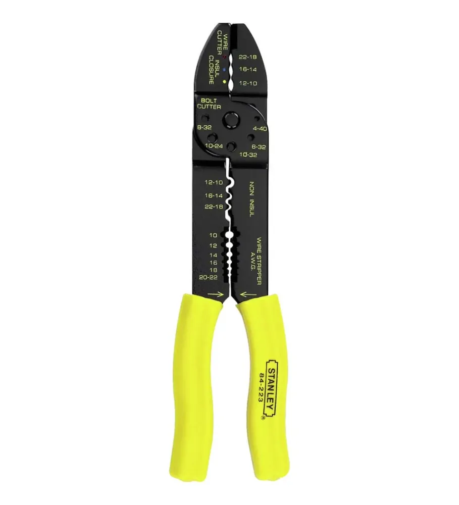 ALICATE PELACABLE PLANO STANLEY
