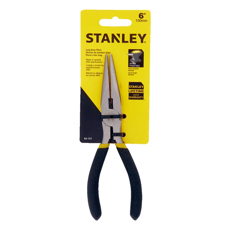 Alicates de punta larga de 6" Stanley