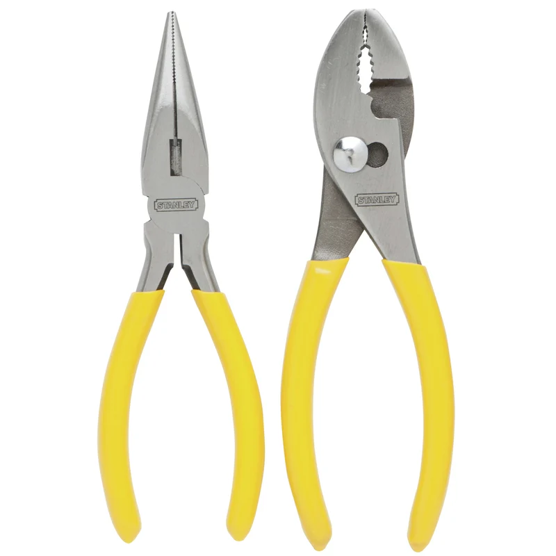 Juego de alicates Stanley de 6" (2 piezas)