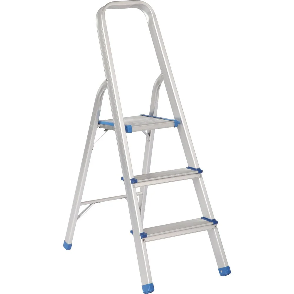 Escalera plegable tipo taburete aluminio 2 escalones Surtek.