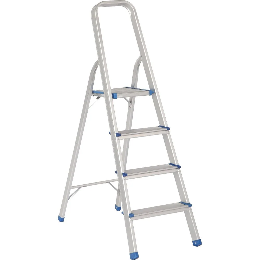 Escalera plegable tipo taburete aluminio 2 escalones Surtek.