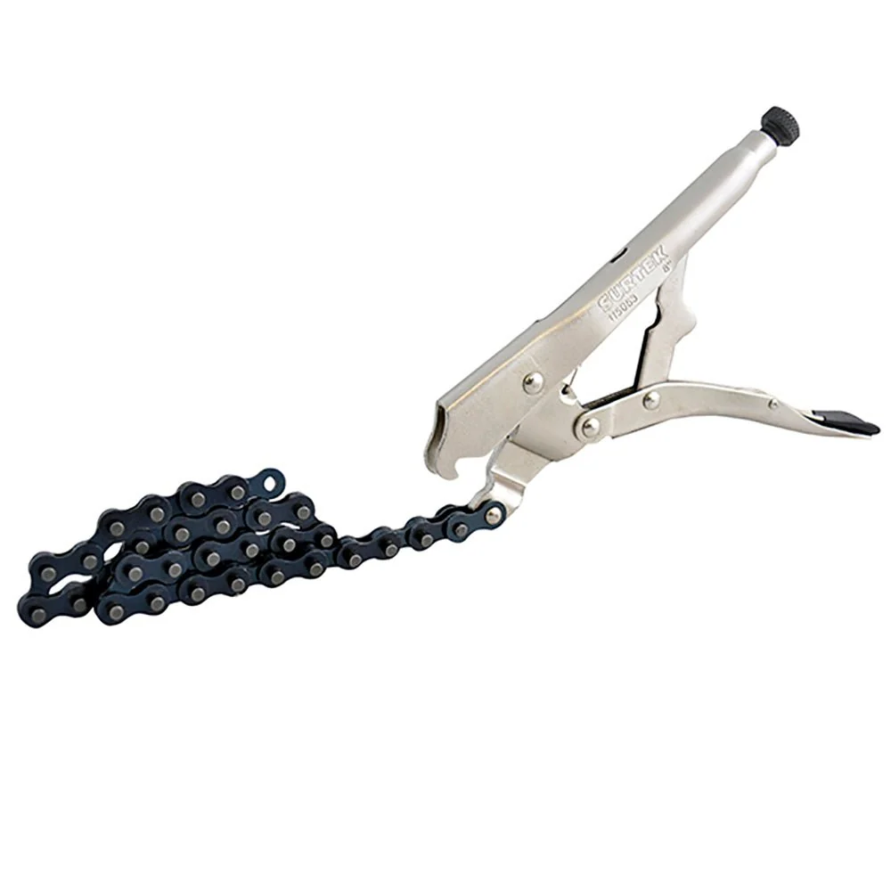 Pinza de presión de cadena 8" Surtek.