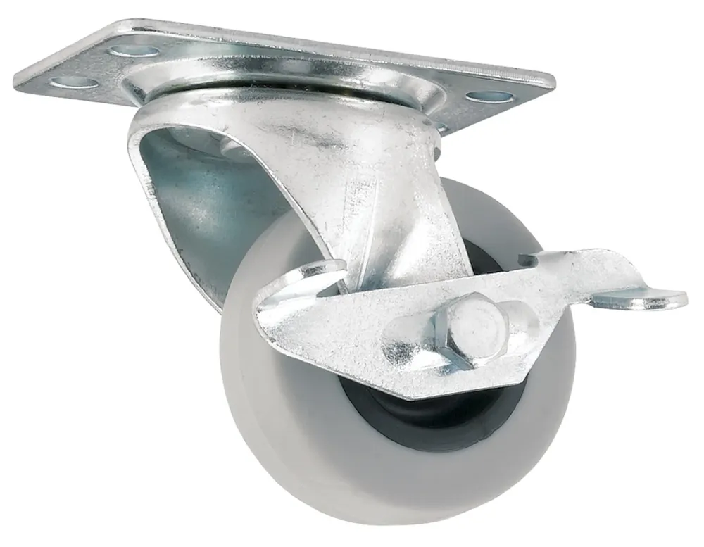 RUEDA GIRATORIA CON PLACA DE 2" Titan