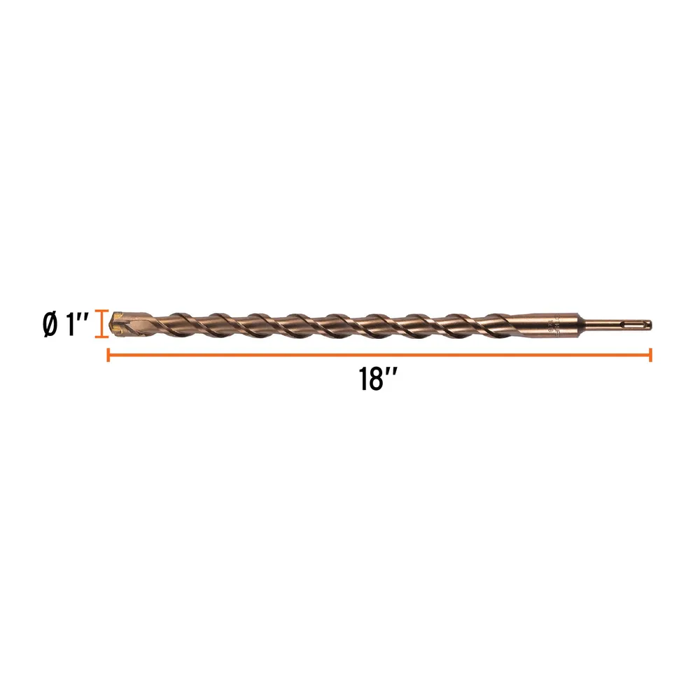 Broca SDS Plus 1 x 18", Truper