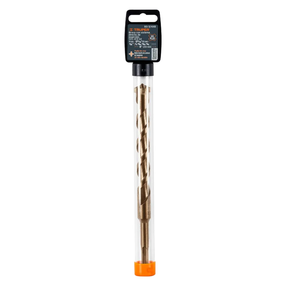 Broca SDS Plus 3/4 x 8", Truper