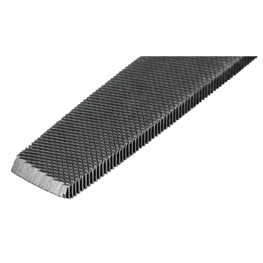 Lima plana bastarda 8" con mango doble inyección, Truper