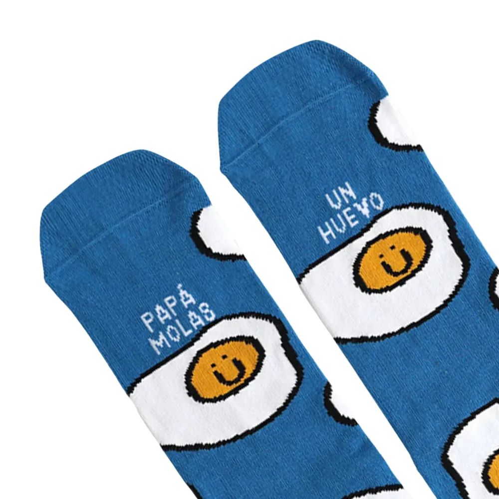 Calcetines · papá molas un huevo UO