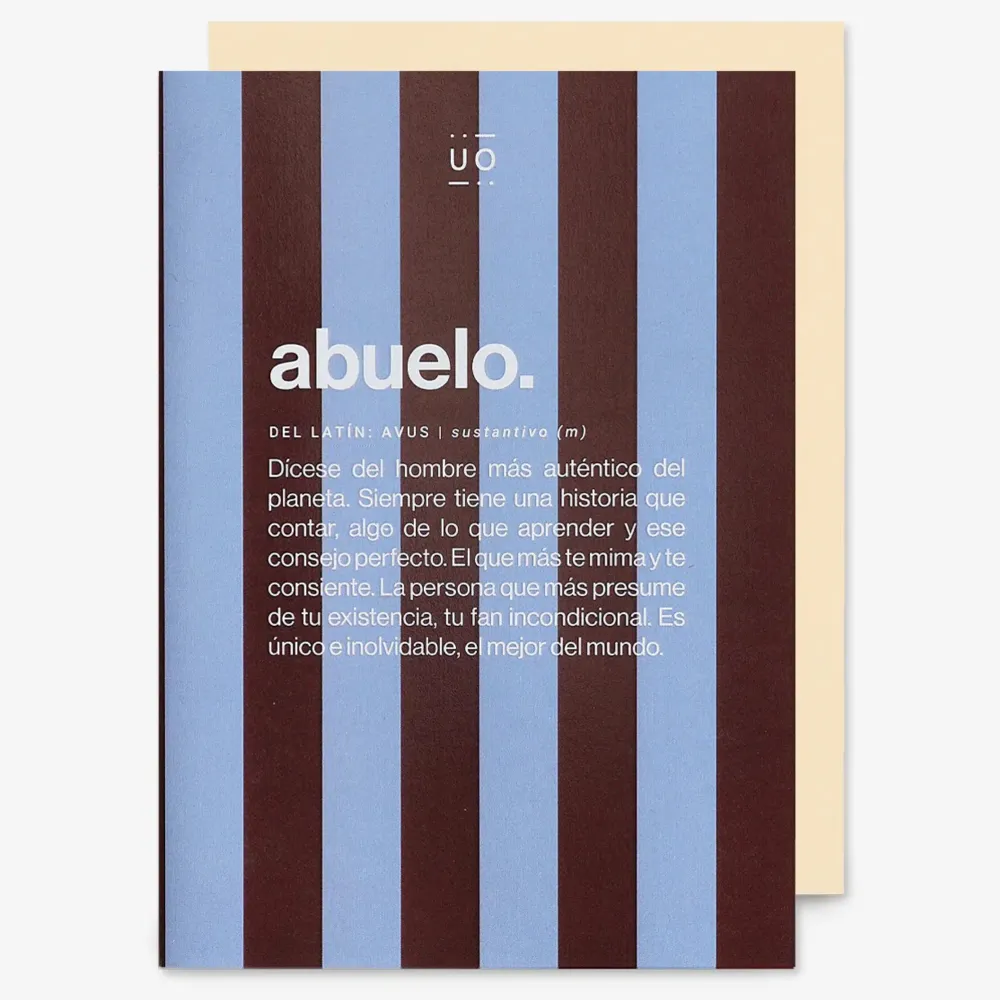 Postal · abuelo UO