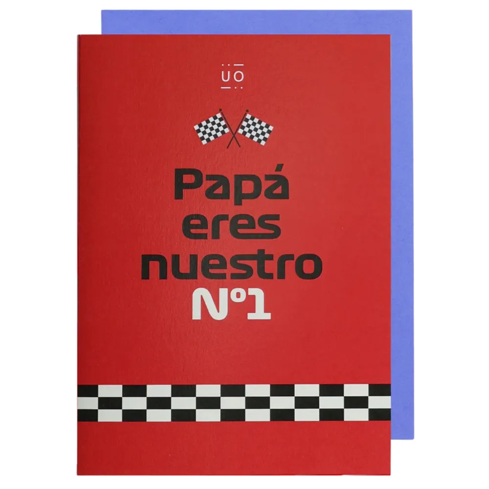 Postal · papá, eres nuestro Nº1 UO