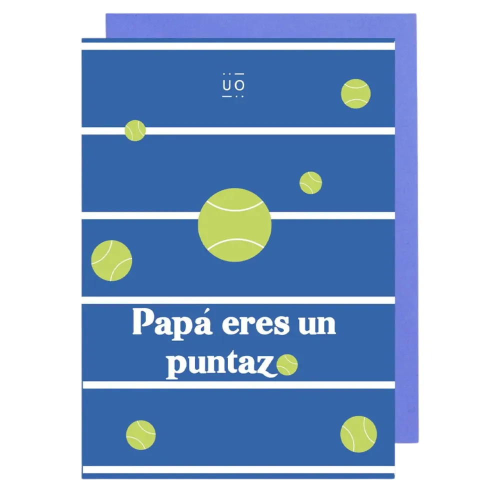 Postal · papá, eres un puntazo UO