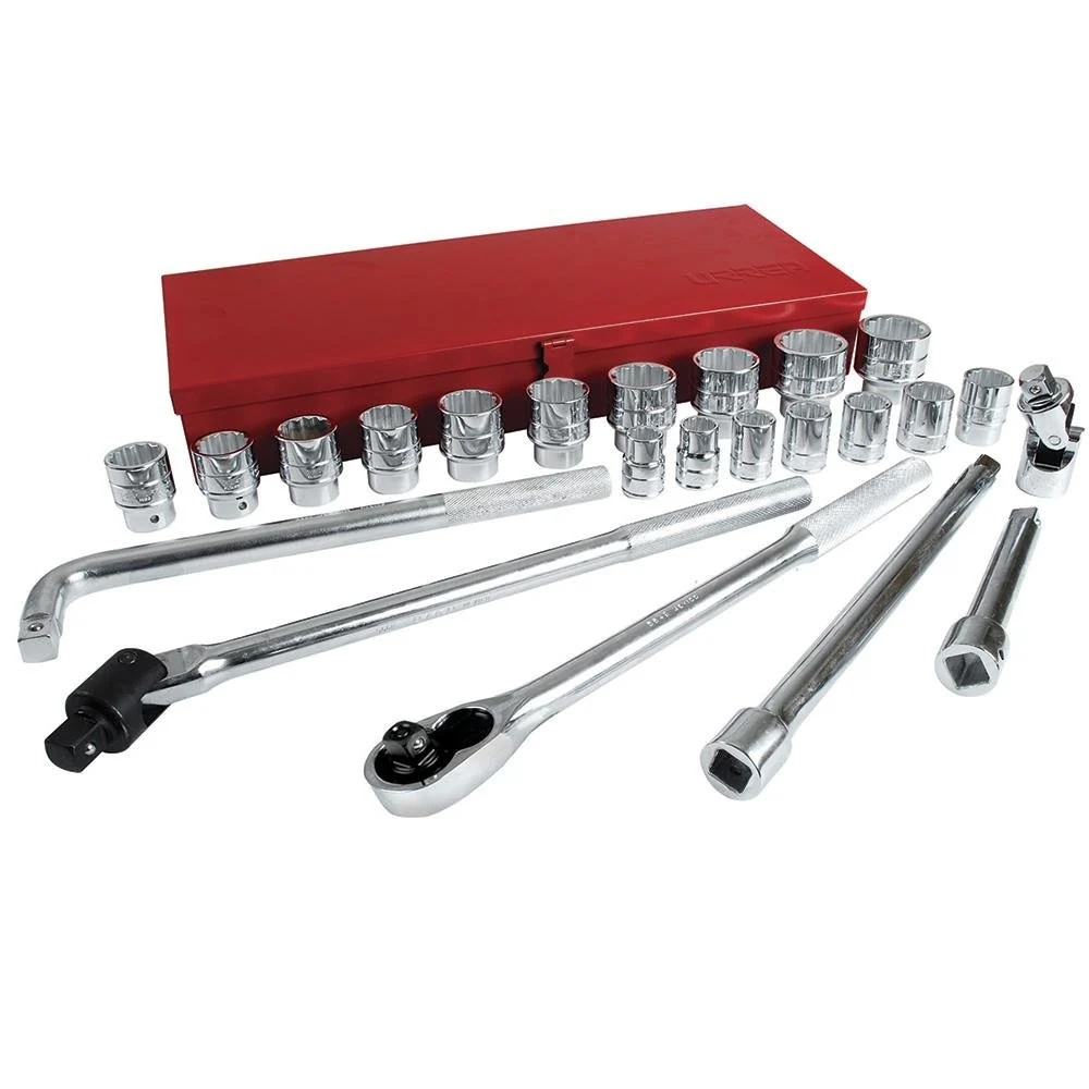 Juego De 24 Dados Y Accesorios 3/4" Urrea.