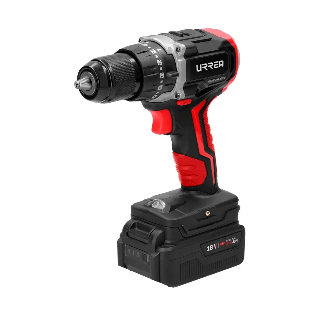 Rotomartillo 1/2" baterí Litio-ion 18 V, 50 Nm Urrea.