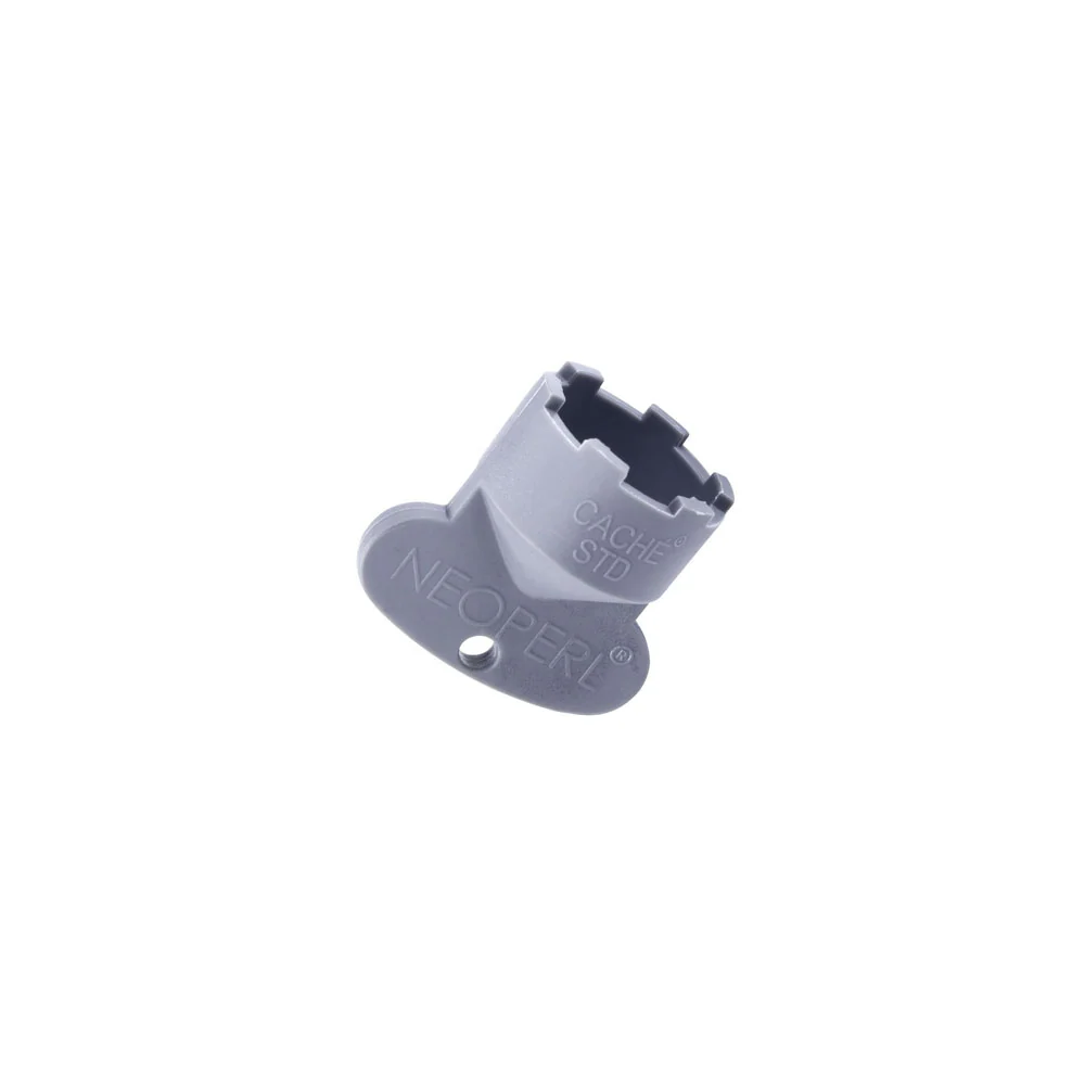 Chiave cache' STD M 24 x 1 plastica grigia firmata Neoperl