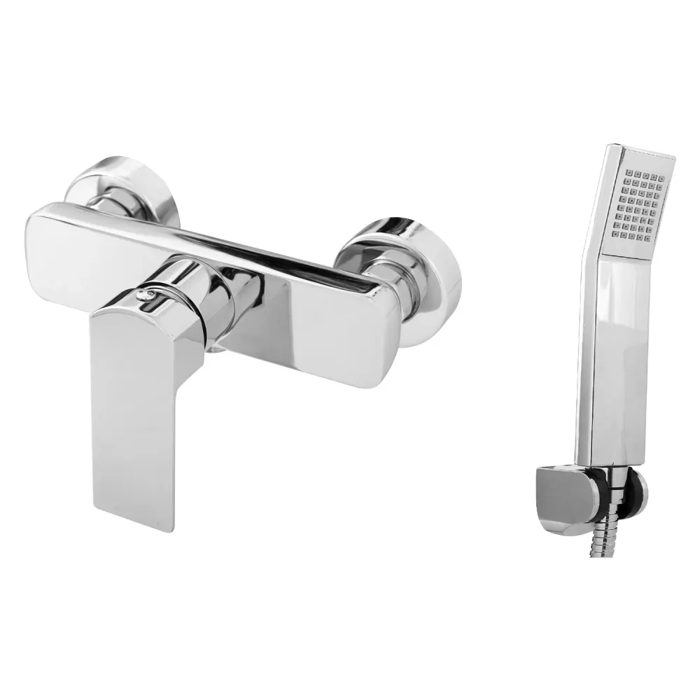 Miscelatore esterno doccia Nix ottone cromato