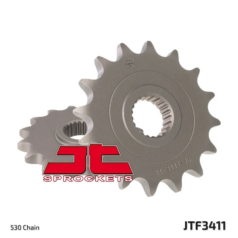 Piñón JT SPROCKETS acero regular 3411 - Paso 520