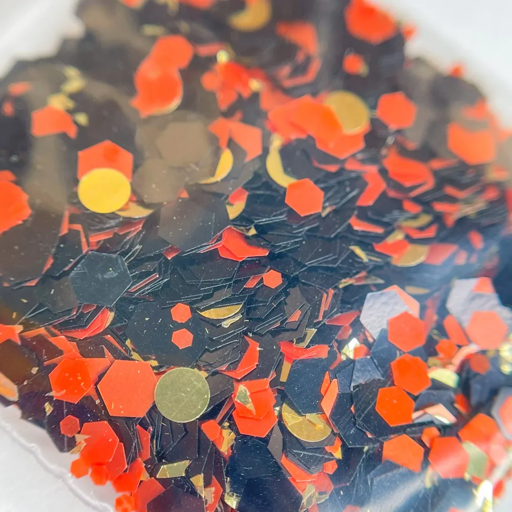 ORANGE & BLACK MIX