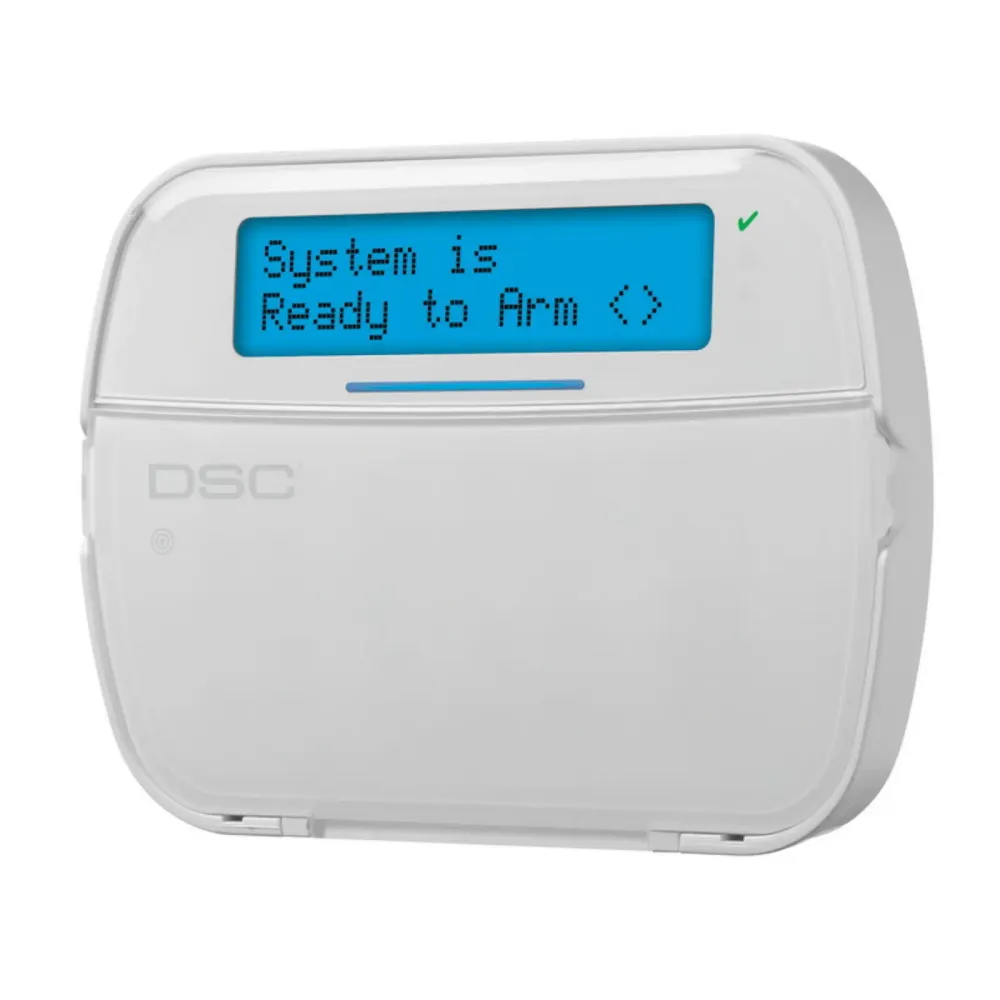 Dsc hs2lcdrf9n teclado cableado lcd alfanumérico con transceptor integrado