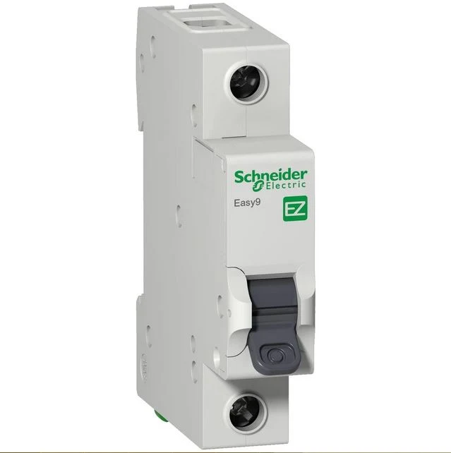 Alta Presión Interruptor termomagnetico EASY9 de 1 Polo 20A riel DIN - Schneider