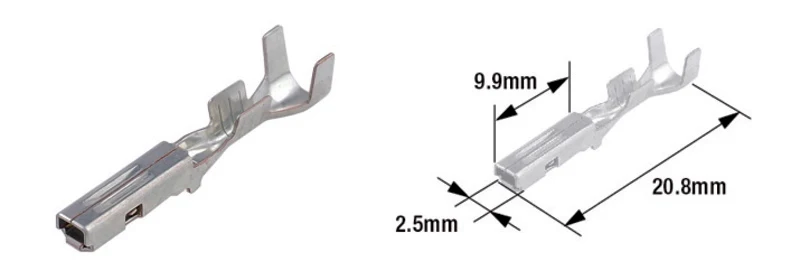 Conector hembra TOURMAX tipo 060 (FRM) Pack de 10 Unidades