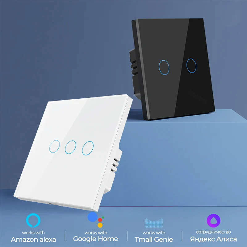 Interruptor táctil de luz inteligente Zigbee