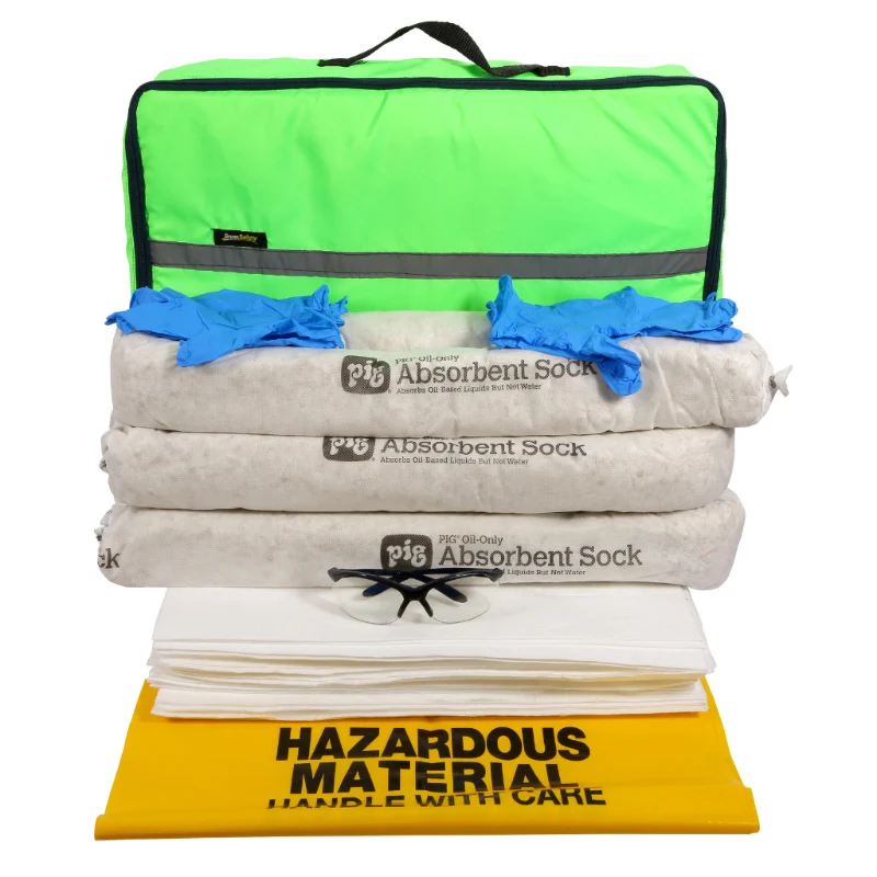 Kit para Derrames Oleofilico de 10 Galones con Certificación UN
