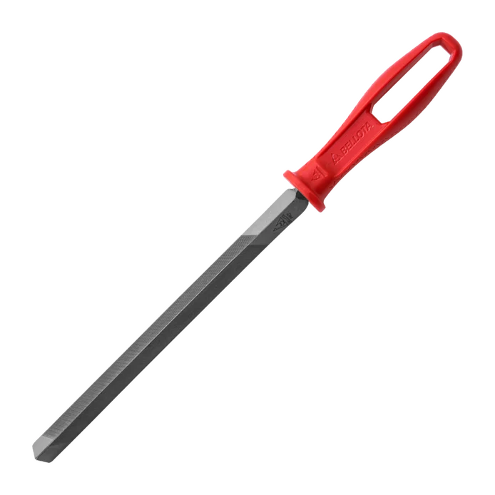 LIMA DE AFILADO TRIANGULAR 8" CON MANGO PARA MACHETES para Pulido de Metales